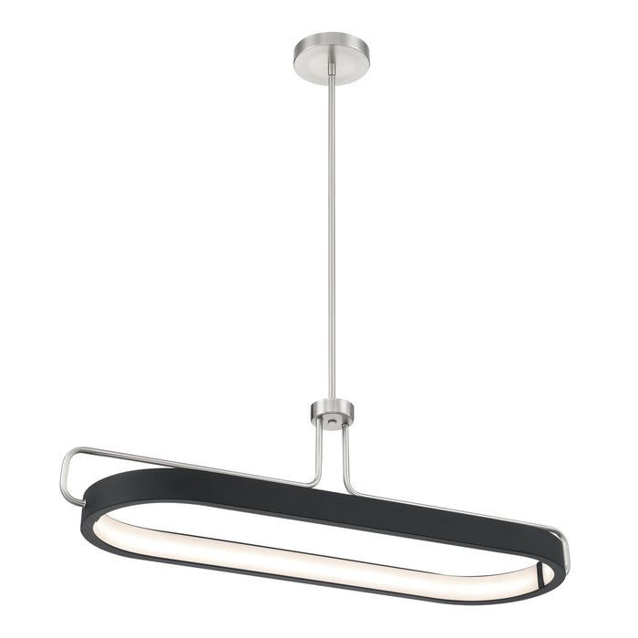 Eurofase 37931-025 LED Pendant, Brushed Nickel