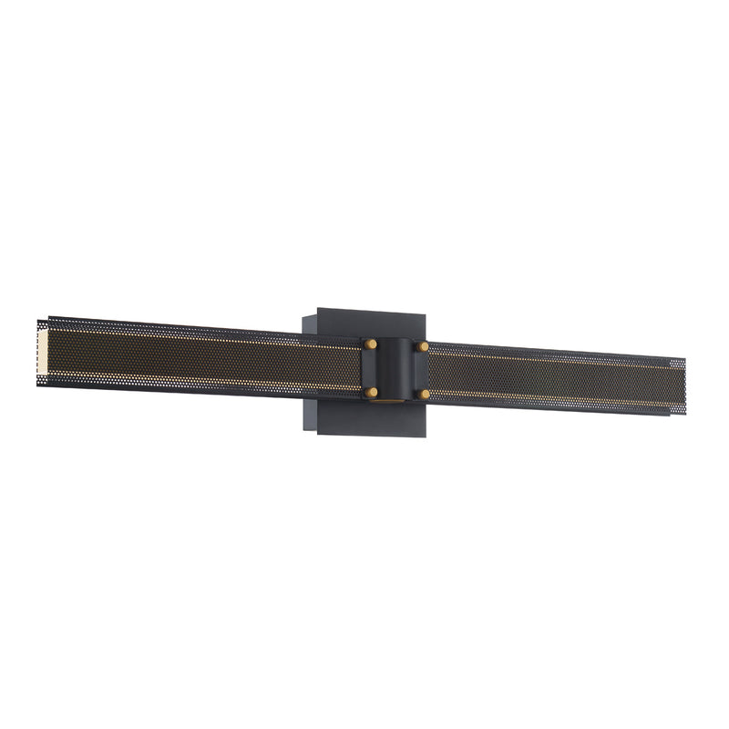 Eurofase 38004-018 LED Wall Sconce, Gold-Black