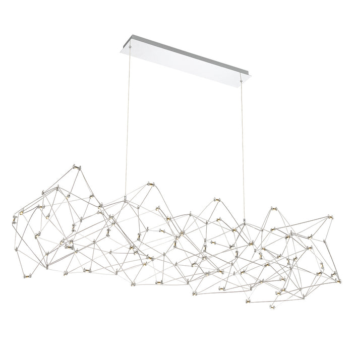 Eurofase 38036-019 LED Chandelier, Chrome