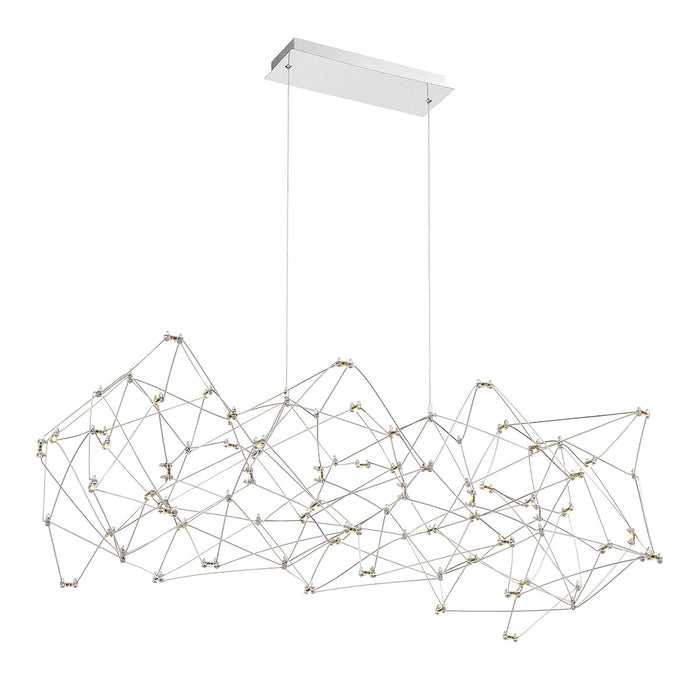 Eurofase 38037-016 LED Chandelier, Chrome