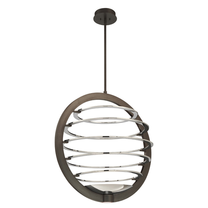 Eurofase 38152-023 LED Chandelier, Polished Nickel