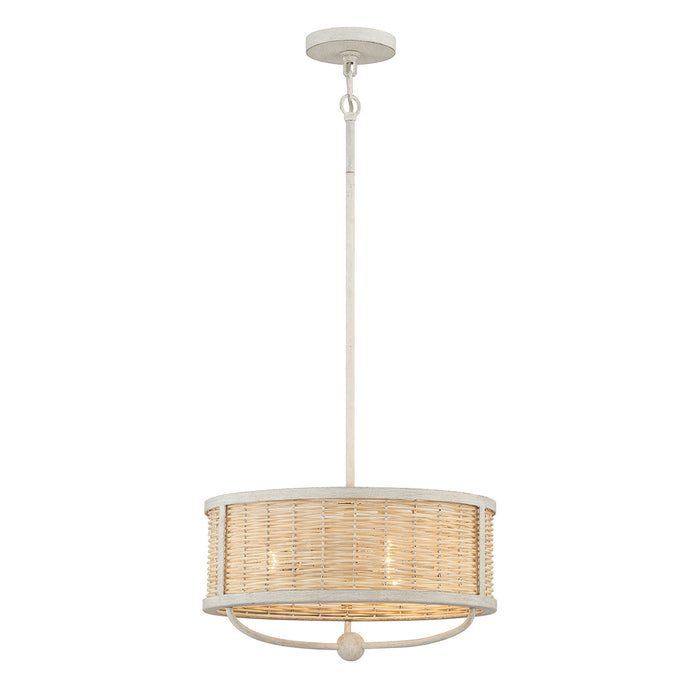 Eurofase 38159-022 Three Light Chandelier, Off White