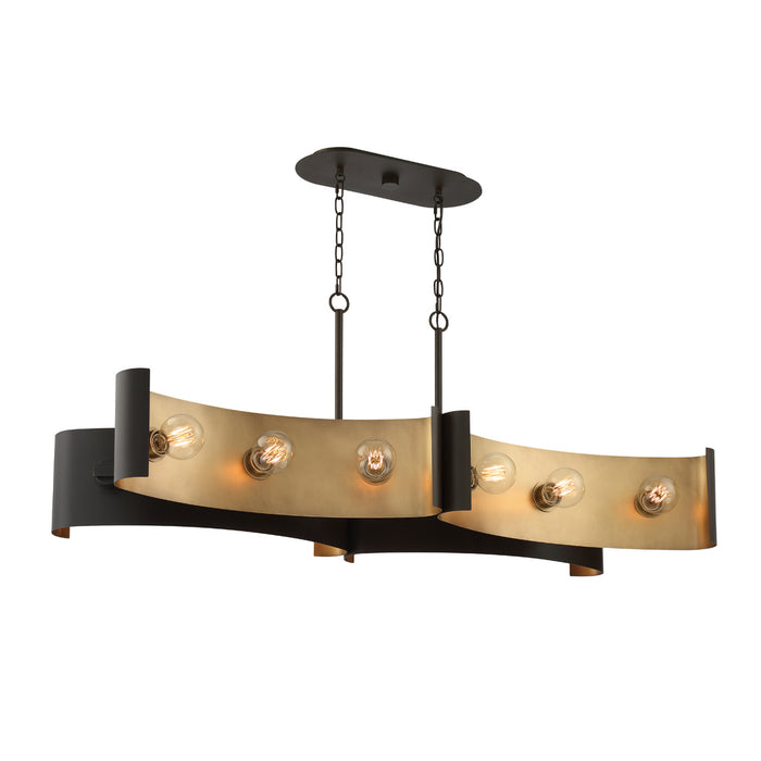 Eurofase 38429-026 12 Light Chandelier, Bronze