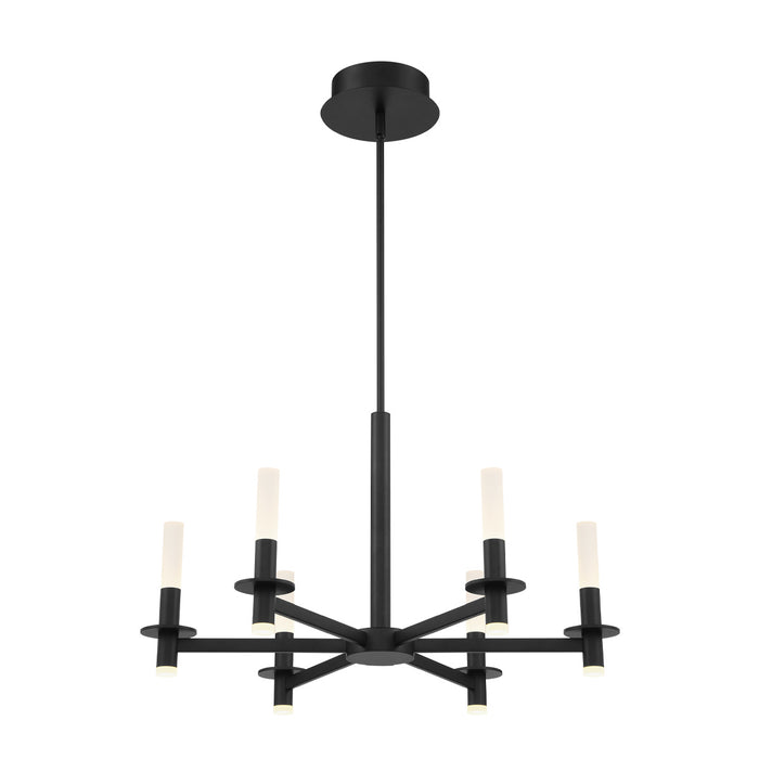 Eurofase 38440-021 LED Chandelier, Black
