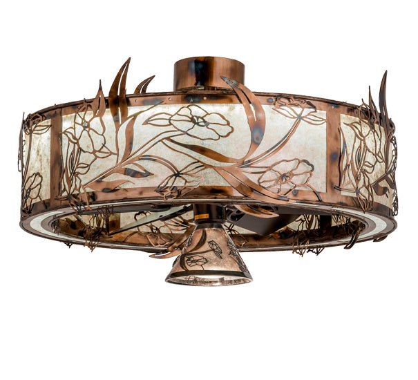 Meyda Tiffany 232728 LED Chandel-Air, Light Burnished Brass Tint
