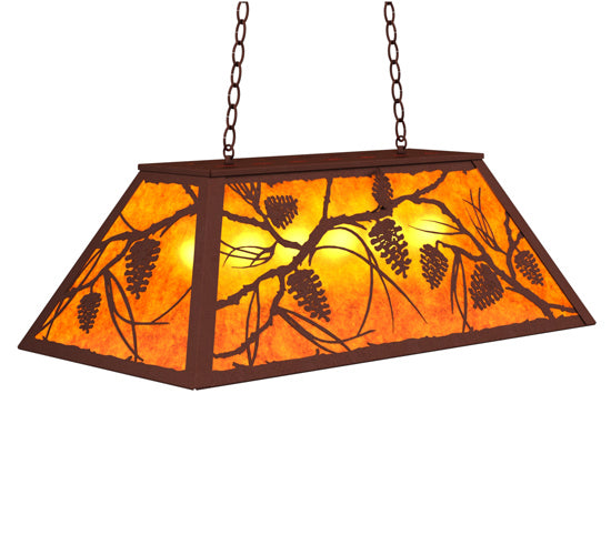 Meyda Tiffany 234363 Six Light Pendant, Rust
