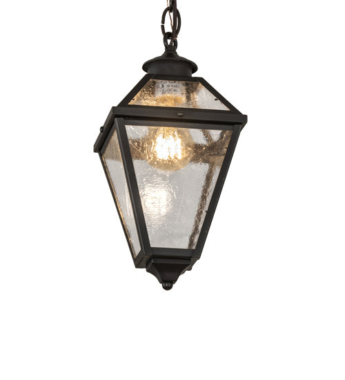 Meyda Tiffany 235795 One Light Mini Pendant, Craftsman Brown