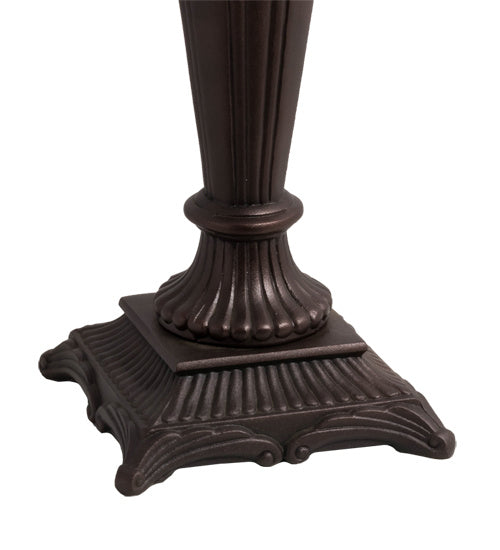 Meyda Tiffany 26315 One Light Table Base, Mahogany Bronze