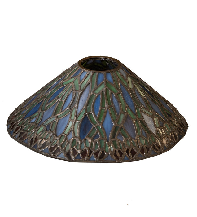 Meyda Tiffany 27246 Shade, Craftsman Brown