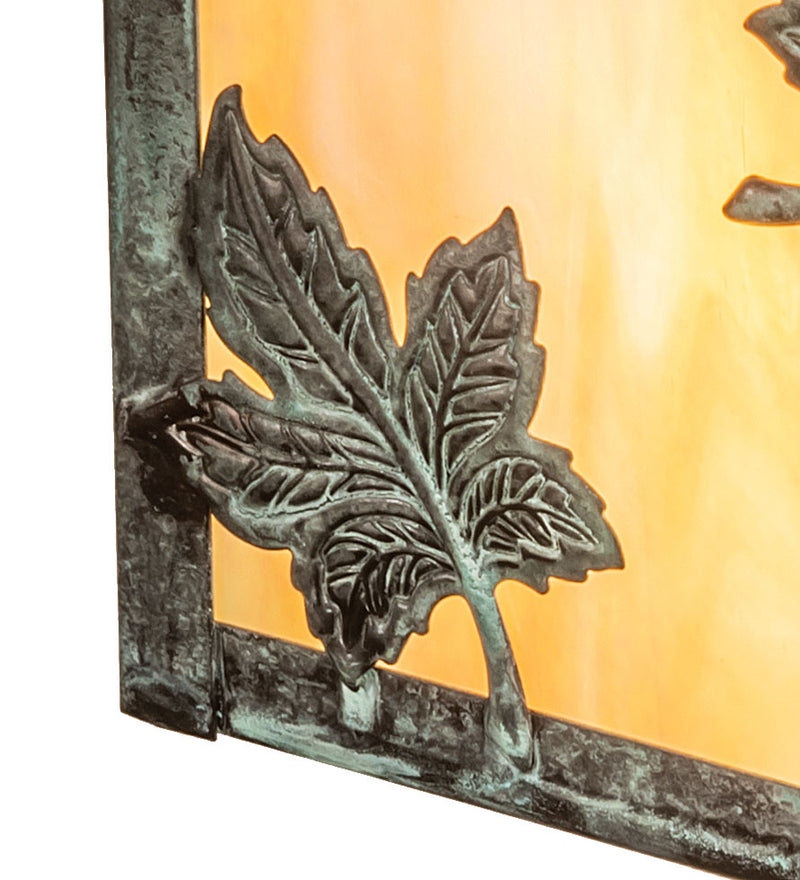 Meyda Tiffany 29597 One Light Wall Sconce, Verdigris