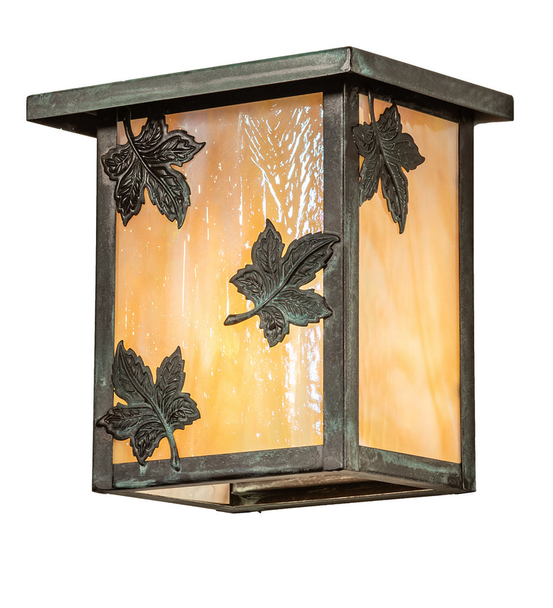 Meyda Tiffany 29597 One Light Wall Sconce, Verdigris
