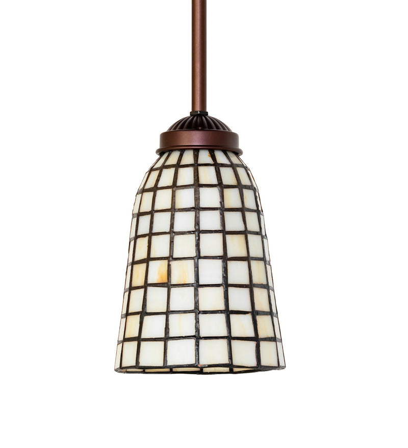 Meyda Tiffany 30176 One Light Mini Pendant, Antique