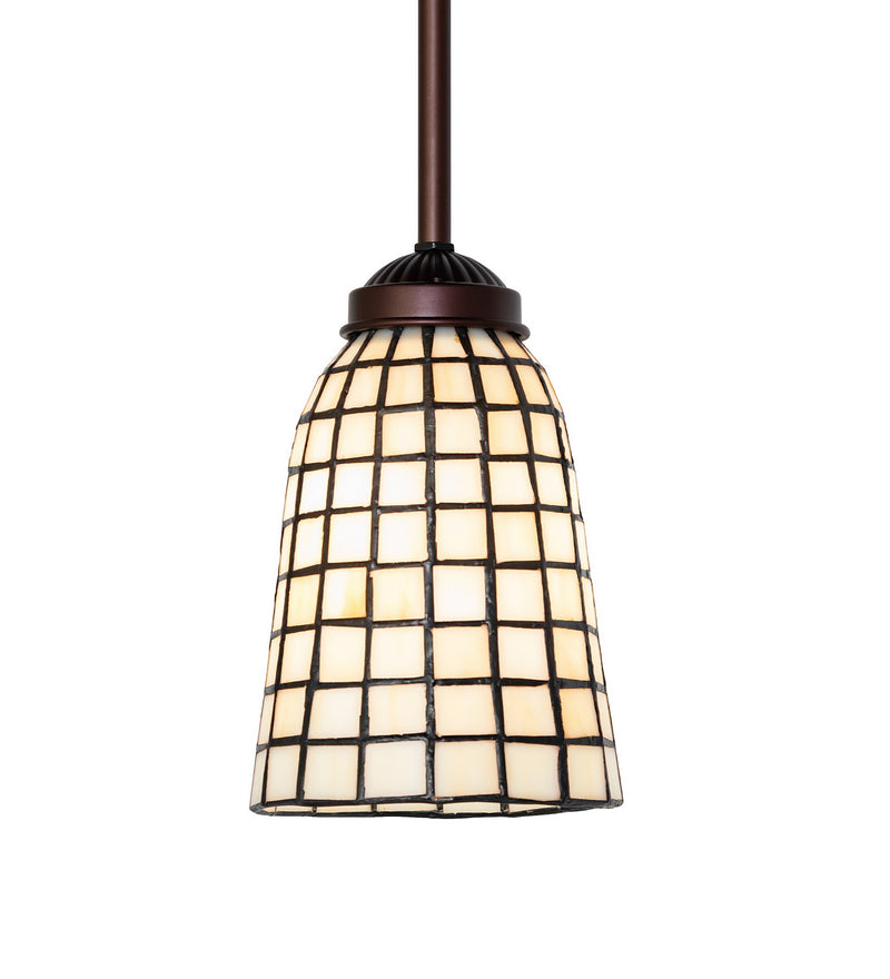Meyda Tiffany 30176 One Light Mini Pendant, Antique