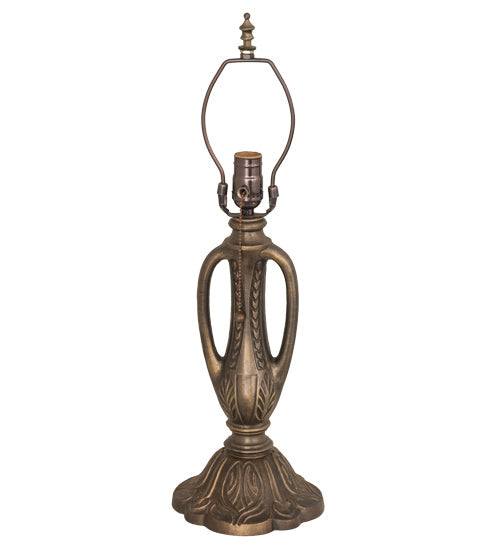 Meyda Tiffany 30250 One Light Table Base, Vintage Copper