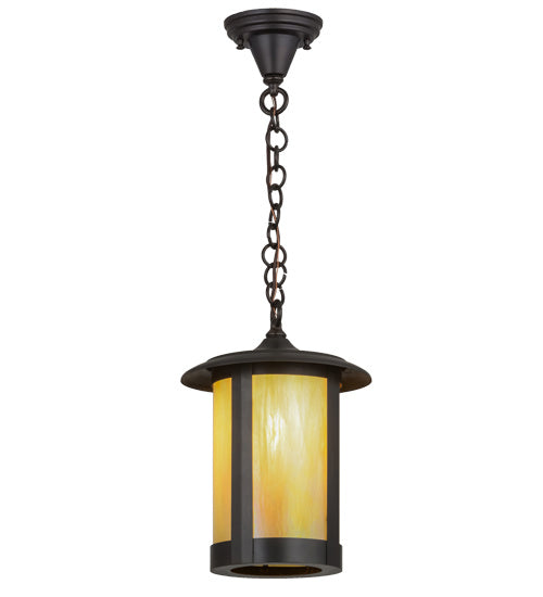 Meyda Tiffany 3434 One Light Pendant, Craftsman Brown