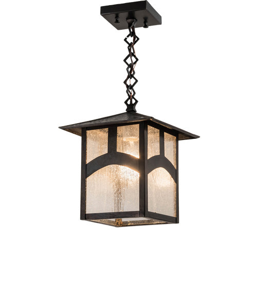 Meyda Tiffany 39255 One Light Pendant, Craftsman Brown