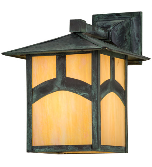 Meyda Tiffany 39414 One Light Wall Sconce, Verdigris