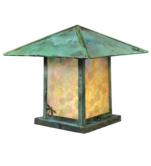 Meyda Tiffany 40604 Two Light Pier Mount, Verdigris