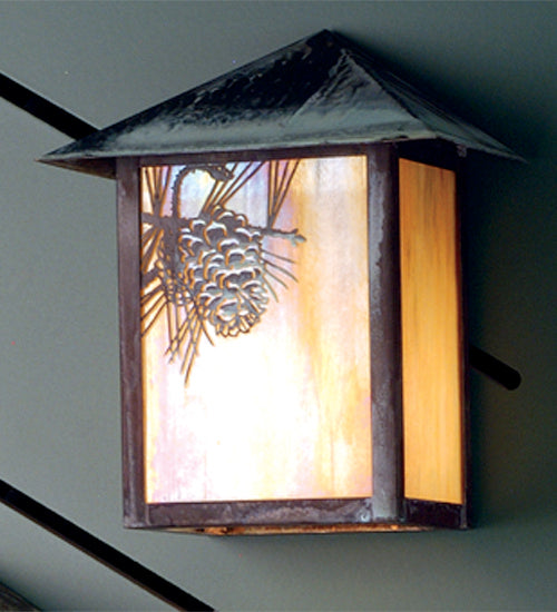 Meyda Tiffany 41232 One Light Wall Sconce, Verde