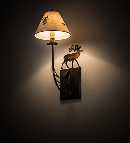 Meyda Tiffany 48444 One Light Wall Sconce, Antique Copper