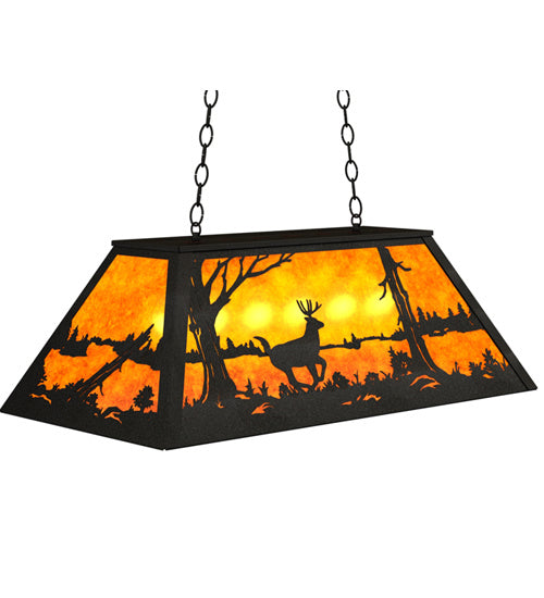 Meyda Tiffany 49790 Six Light Pendant, Textured Black