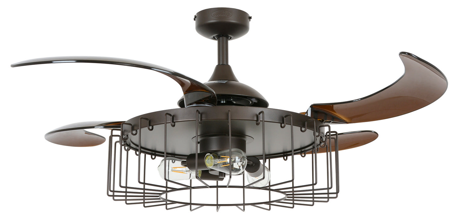 Beacon Lighting 51104001 48``Ceiling Fan, Oil Rubbed Bronze