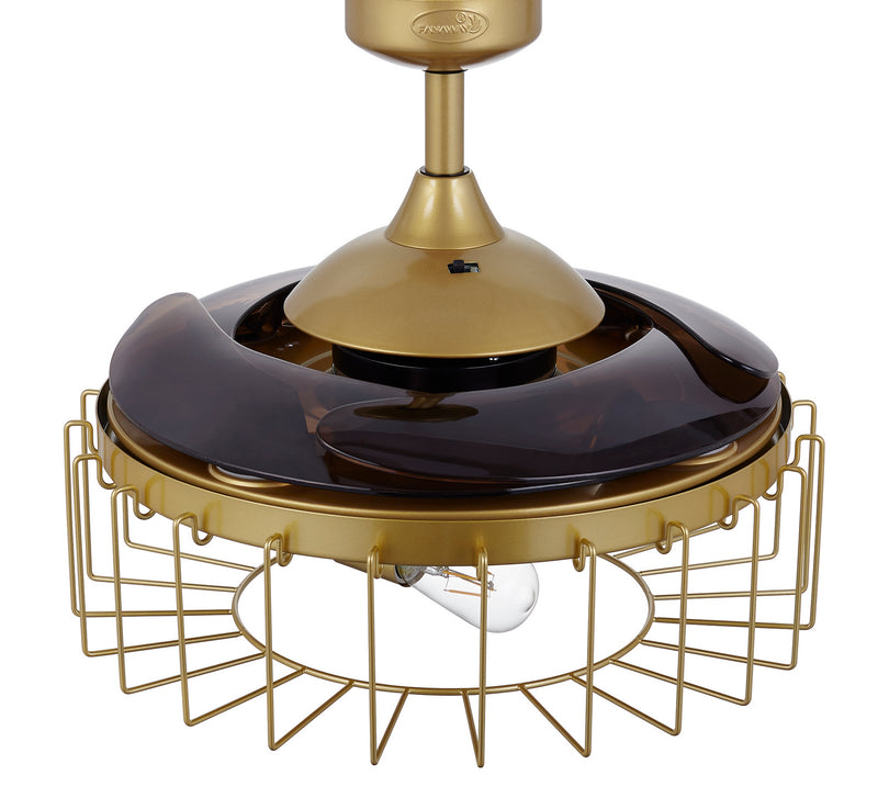 Beacon Lighting 51104101 48``Ceiling Fan, Antique Gold