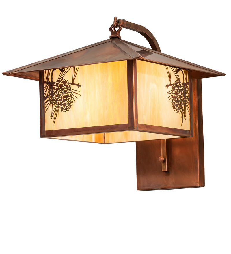 Meyda Tiffany 50571 One Light Wall Sconce, Vintage Copper