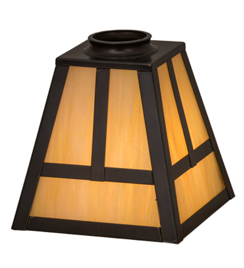 Meyda Tiffany 52019 Shade, Craftsman Brown