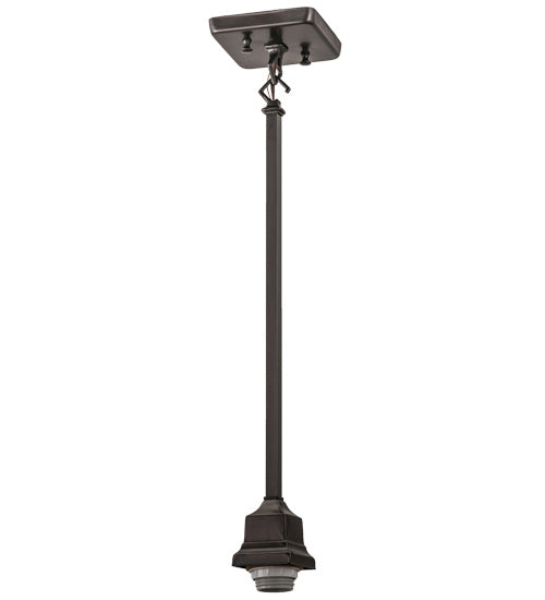Meyda Tiffany 52383 One Light Pendant Hardware, Craftsman Brown