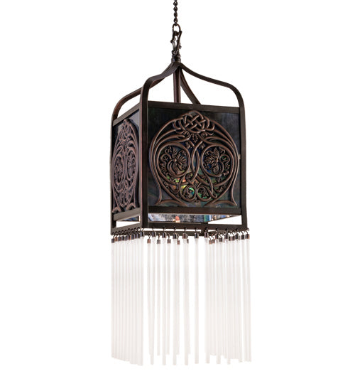 Meyda Tiffany 56751 One Light Pendant, Mahogany Bronze