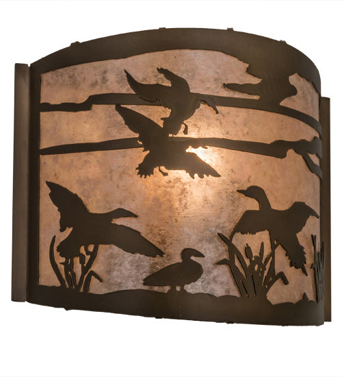 Meyda Tiffany 68612 One Light Wall Sconce, Antique Copper