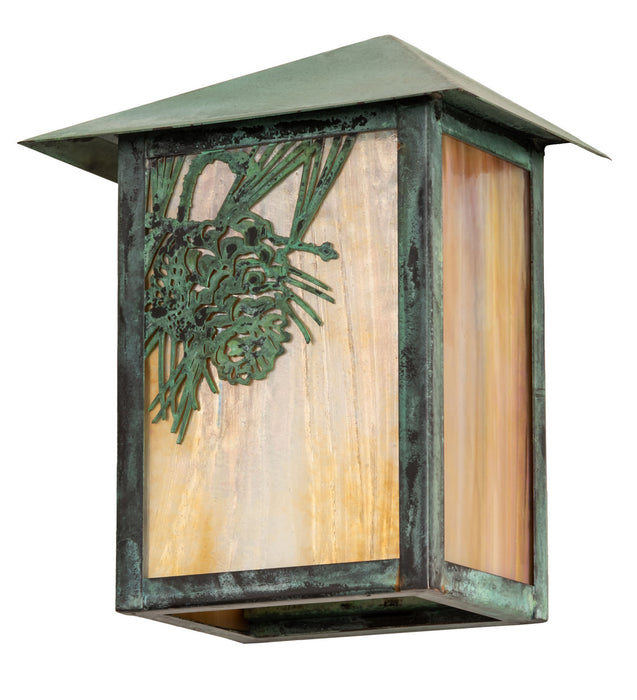 Meyda Tiffany 73551 One Light Wall Sconce, Verdigris
