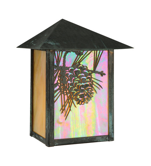 Meyda Tiffany 91915 One Light Wall Sconce, Verdigris
