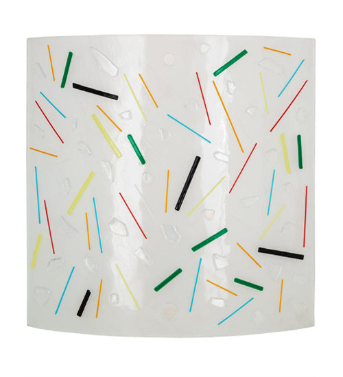 Meyda Tiffany 98429 Shade, Clear/Multi Noodle