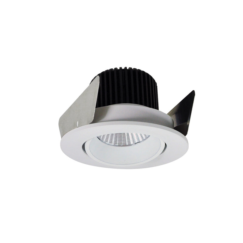 Nora Lighting NIOB-2RC50XWW 2" Round Cone Reg. Adjustable, White Reflector / White Flange