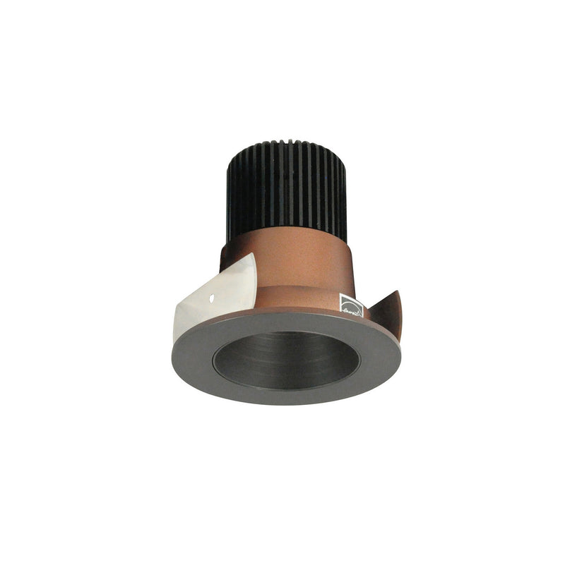 Nora Lighting NIOB-2RNDC50XBZ 2" Round Deep Cone Reg, Bronze Reflector / Bronze Flange