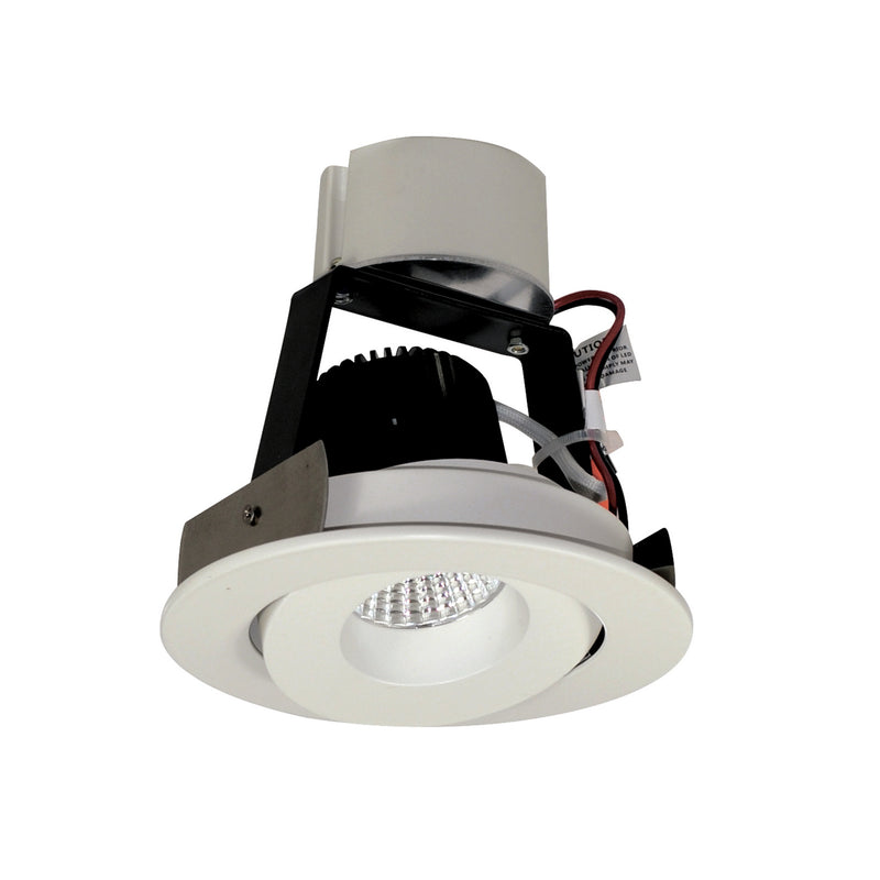 Nora Lighting NIR-4RG50XWW 4" Retrofit Round Gimbal Adj., White