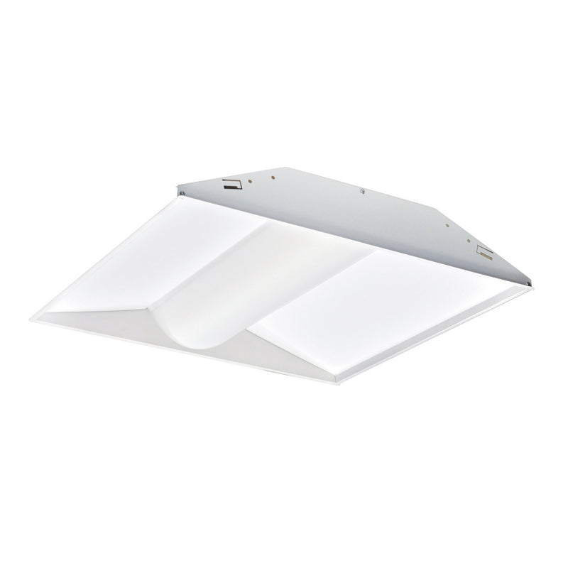 Nora Lighting NPTCB-E22/40AW LED Center Basket Troffer, White
