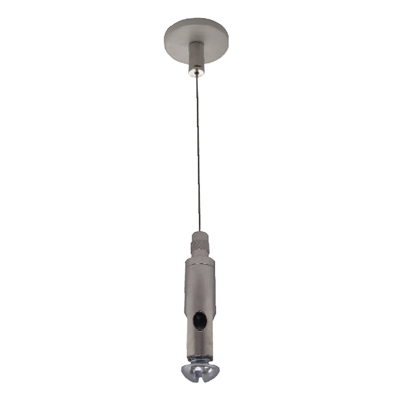 Nora Lighting NT-355/8 Aircraft Cable Suspension Kit, 8', 1 Or 2 Circuit Track, White