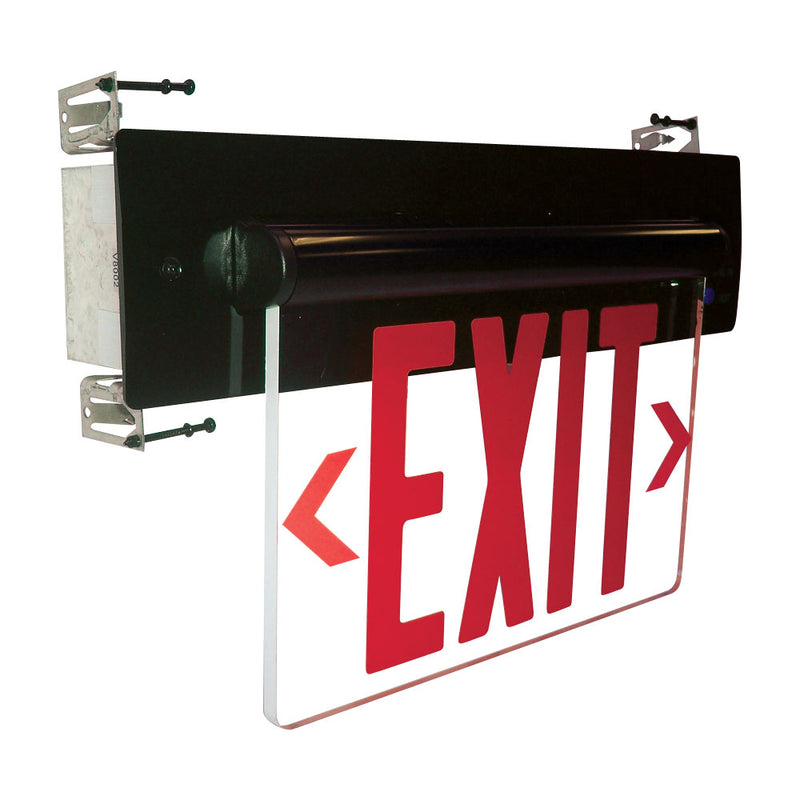 Nora Lighting NX-813-LEDRCB LED Edge-Lit Exit Sign