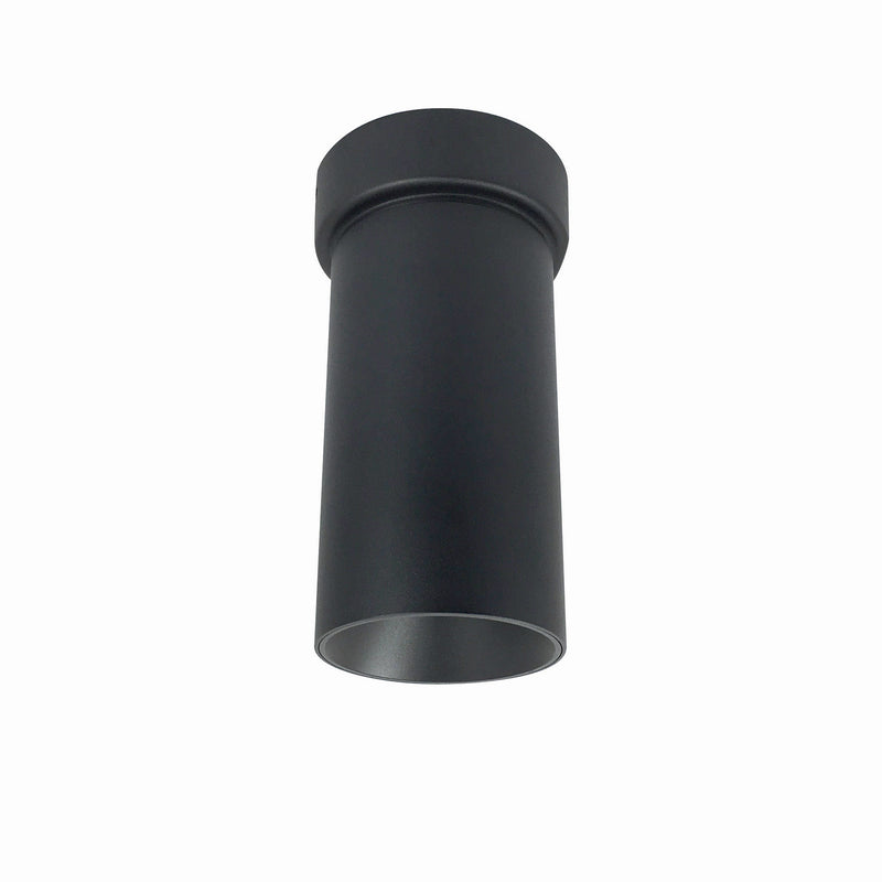 Nora Lighting NYLM-3SC30XBBLE4 25W Ilene Cyl Surf Mount 60/38, Black