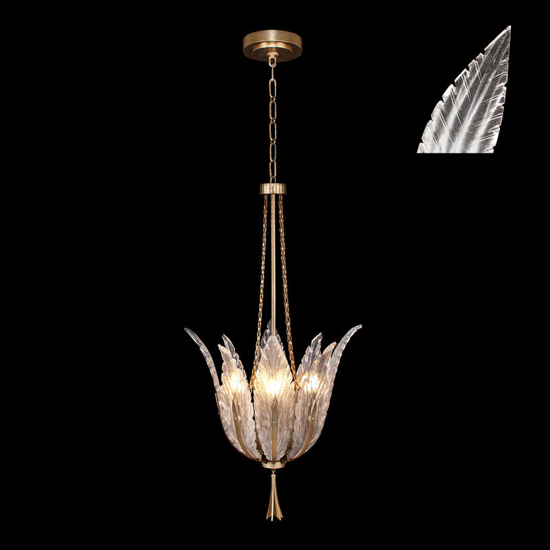 Fine Art 893940-21ST Four Light Pendant, Gold