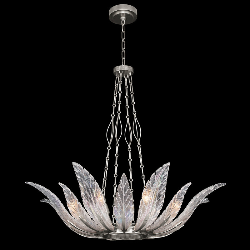 Fine Art 894040-1ST Eight Light Pendant, Silver