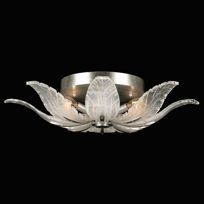 Fine Art 894140-1ST Four Light Semi-Flush Mount, Silver