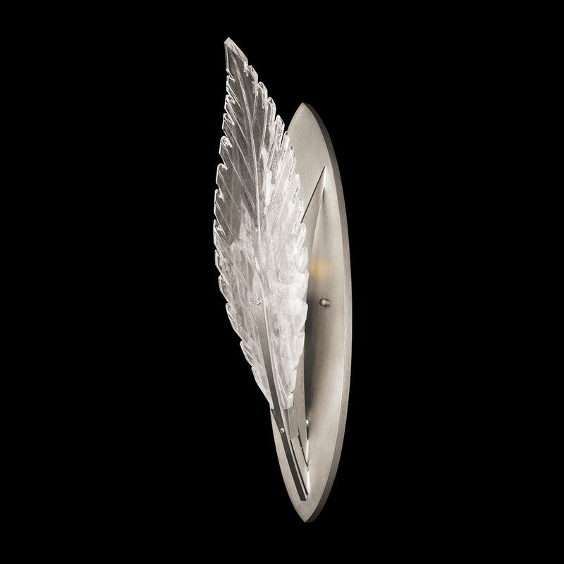 Fine Art 894550-11ST One Light Wall Sconce, Silver
