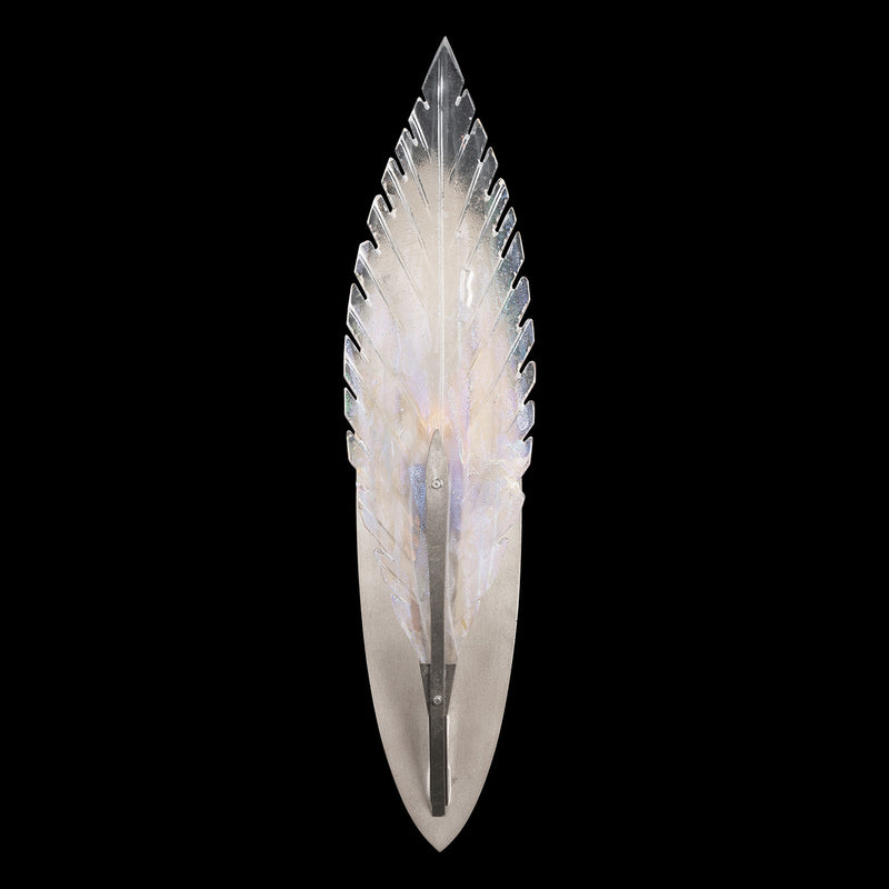 Fine Art 894550-1ST One Light Wall Sconce, Silver