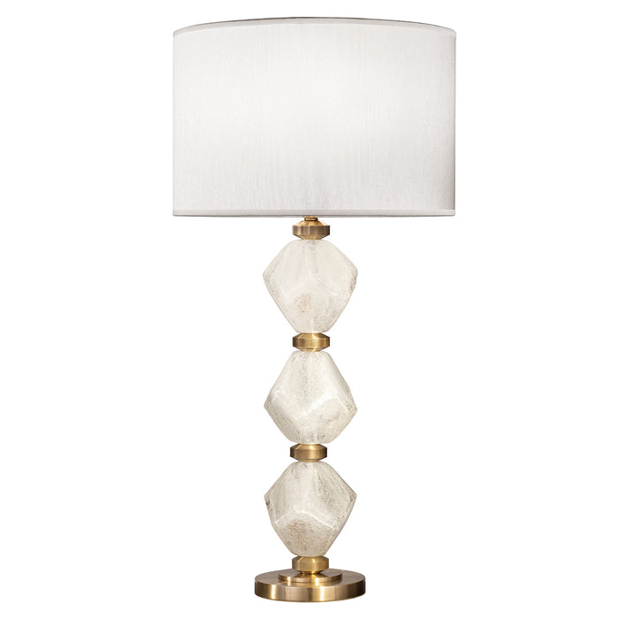 Fine Art 900010-86ST One Light Table Lamp, White