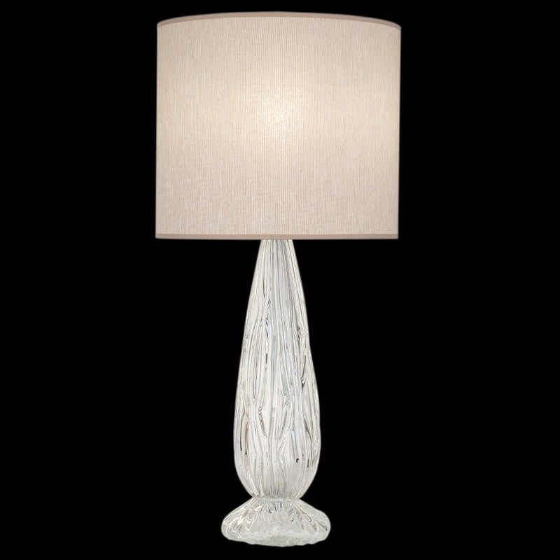 Fine Art 900410-12ST One Light Table Lamp, Silver