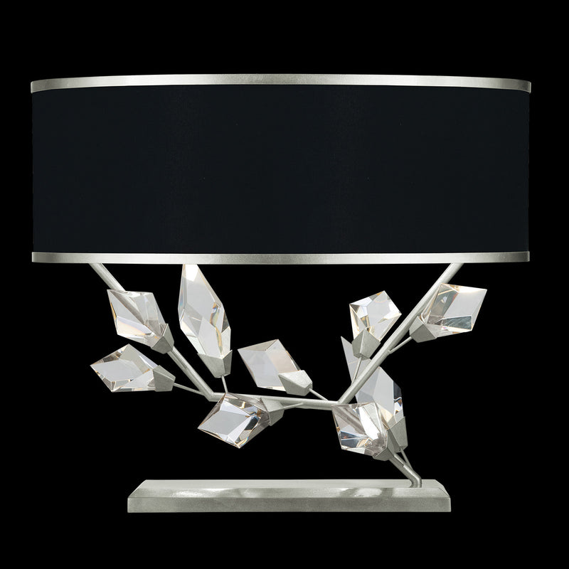 Fine Art 908510-11ST Two Light Table Lamp, Silver
